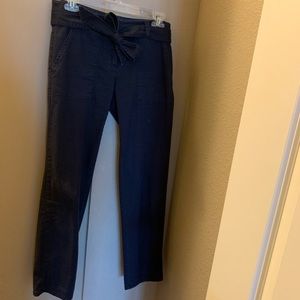 Loft Waist Tie Pants size 2